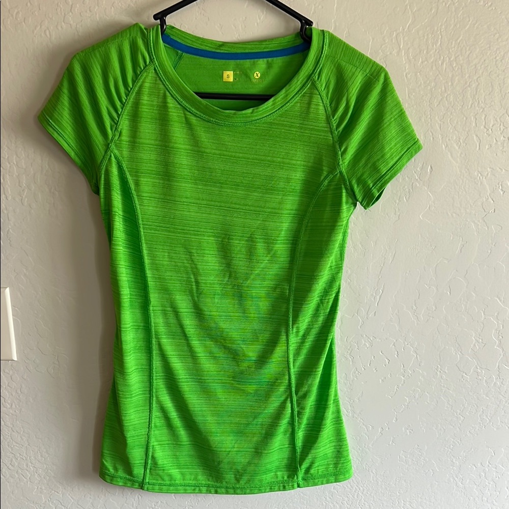 Vibrant Green Athletic T-Shirt